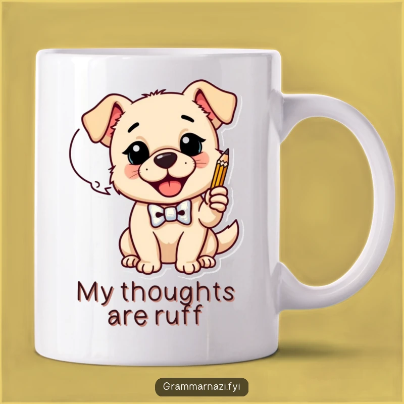 Funny Dog Bow Tie Mug: Brainstorming Ideas, Perfect Funny Gift