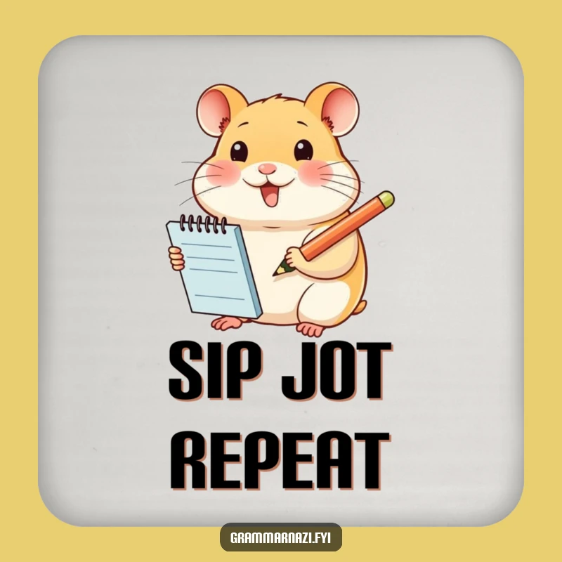 Funny Hamster Coasters: Hilarious Set to Protect Surfaces and Add Whimsy