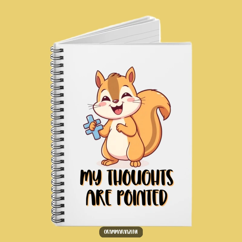 Funny Squirrel's Grammar Notebook: Write with Perfect Punctuation